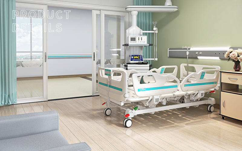 GY900 Hospital Bed 5 Functions Fully Electric ICU Bed DARGASH Elite Edition (with Mattress)