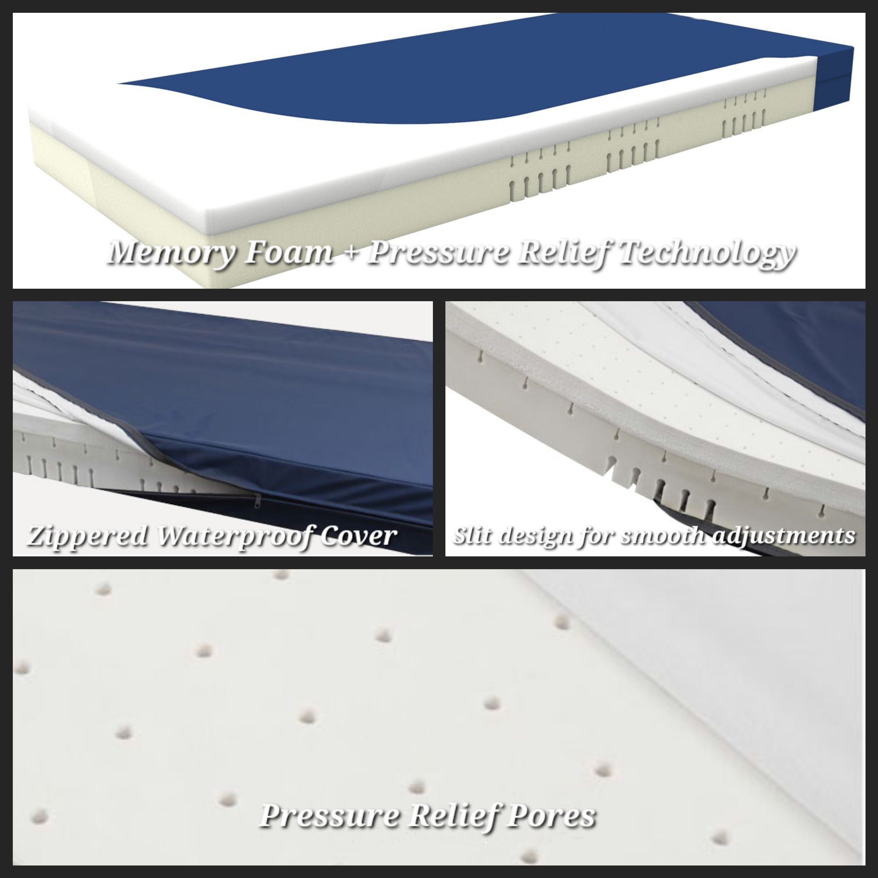 DM110 Pressure reducing Mattress with memory foam