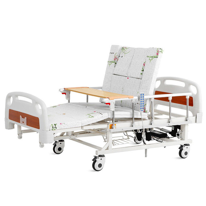 DMI710  Electric  Hospital bed Turning option with mattress IV Pole And Tray