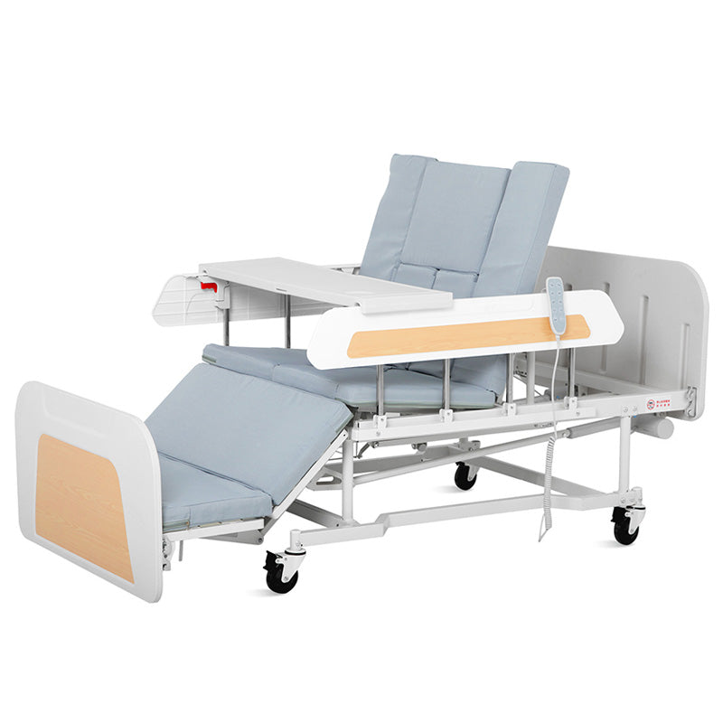 DMI780 Electric + Manual Hospital bed Turning option with mattress IV Pole And Tray