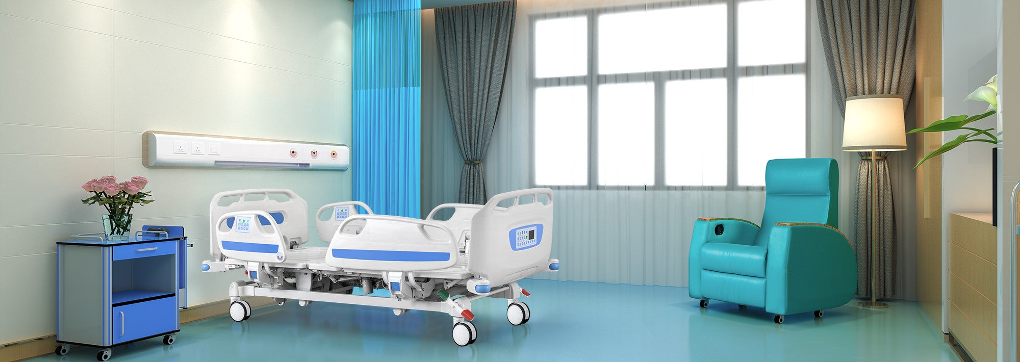 Nursing home bed