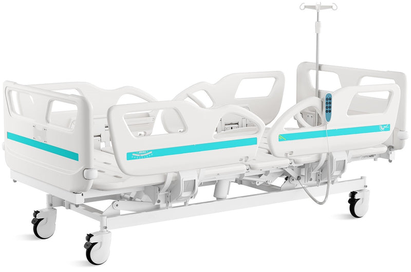CD650 Hospital Bed Electric ICU Bed for Home and Hospital use (with Mattress and IV Pole)