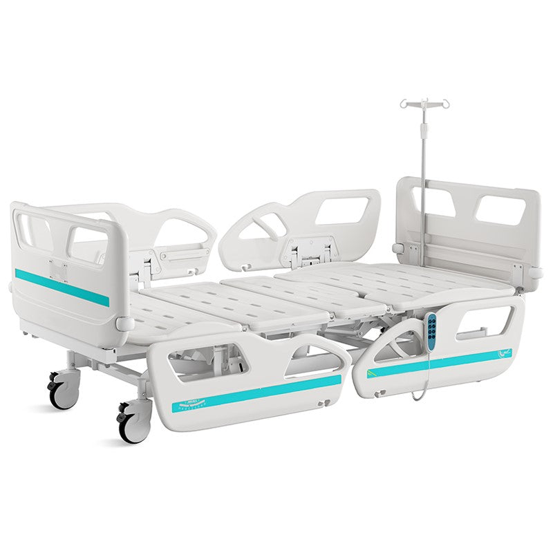 CD650 Hospital Bed Electric ICU Bed for Home and Hospital use (with Mattress and IV Pole)