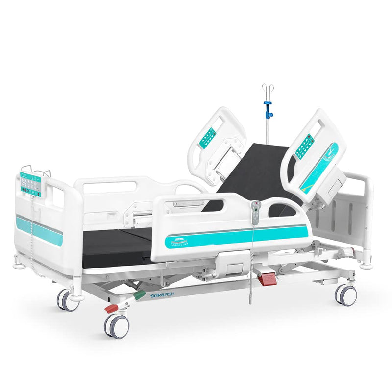 Hospital Bed 3 Functions Fully Electric ICU Bed DARGASH Elite Edition (with Mattress)