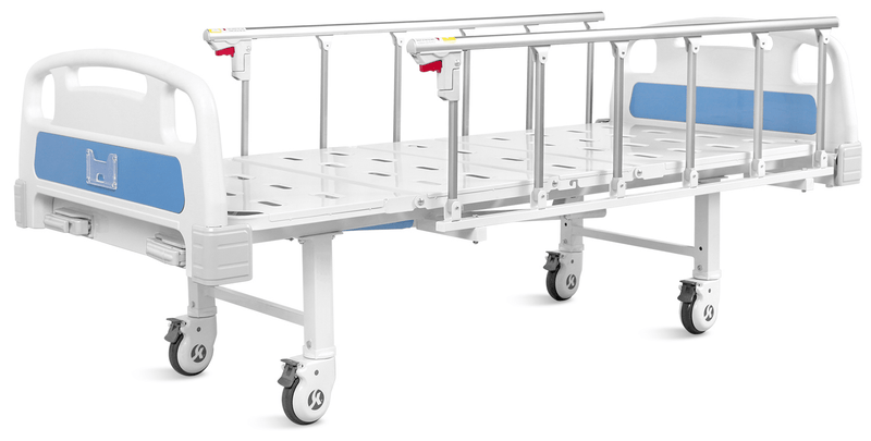 [Cosmetic Damage] MA200 Hospital Bed 2 Function Manual Crank with 6" Mattress & IV Pole