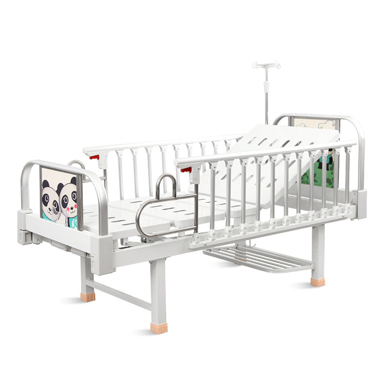 DC200 Pediatric bed 2 Functions Manual With 4" Mattress and IV pole