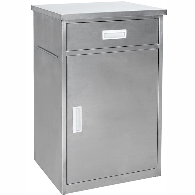 ST060 Stainless Steel Bedside Table