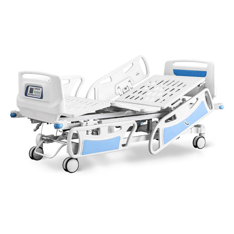 DARGASH Electric Hospital Bed 5 Function Electric ICU Bed (with IV Pole)