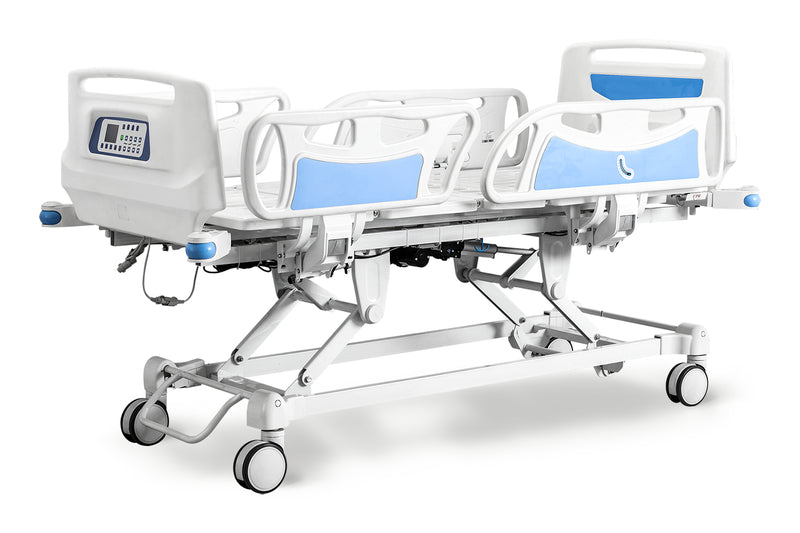 DARGASH Electric Hospital Bed 5 Function Electric ICU Bed (with IV Pole)