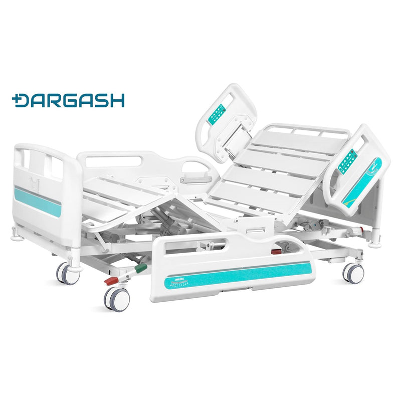 GY660 Hospital Bed 3 Functions Fully Electric ICU Bed DARGASH Elite Edition (with Mattress)